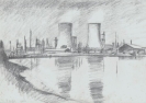 19-study-for-etching-river-tees-at-middlesbrough-graphite-40-x-58-cm-1988