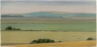 27 'Sussex Downs near Beachy Head study III' pastel 13 x 26 cm 2000 (Private collection)