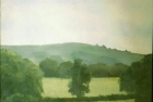 OL026 \'Washington Hill\' oil on canvas board 18 x 24 cm 1978 (Private collection)