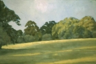 OL036 'Wiston evening landscape' oil on canvas 40 x 60 cm 1979 (Private collection)