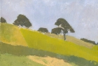 OL039 \'Durham landscape\' oil on canvas 21 x 28 cm 1979
