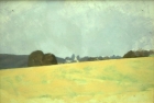 OL043 \'Wiston field\' oil on canvas 60 x 90 cm 1980 (Private collection)