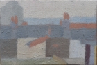 OL048-Highbury-rooftops-study-oil-on-canvas-board-10-x-15-cm-1982