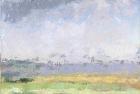 OL095 \'Waldridge Fell, Durham\' oil on canvas board 19.5 x 23 cm 1988