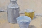 OSL055-Grey-blue-and-yellow-still-life-oil-on-canvas-23-x-22-cm-1989