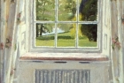 OSL060 \'Hurworth window study\' oil on canvas 30 x 25 cm 1991 (Private collection)