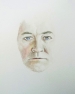 1 \'Self portrait study\' water colour 40 x 30 cm 2014