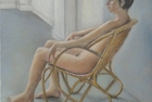 13 \'Life drawing, Heatherley\'s\' pastel 30 x 24 cm 2012