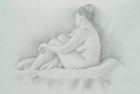 14 \'Sally\' pencil 50 x 40 cm 2015