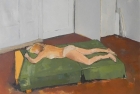 26 \'Slade life room study\' oil on canvas 76 x 102 cm 1980