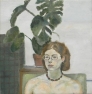 28 \'Debbie, Slade School\' oil on canvas 20 x 20 cm 1978