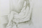 4 \'Eva\' pencil 60 x 40 cm 2017