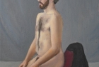 6 \'Louis\' oil on canvas 30 x 25 cm 2017
