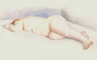 \'Middlesbrough Venus\' watercolour