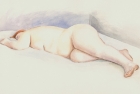 \'Middlesbrough Venus\' watercolour