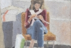 OP-Helen-knitting-oil-on-canvas-17.5-x-12.5-cm-1982