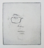 1 E56 'Self Portrait study' drypoint' 11 x 10 cm 2017
