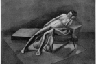 17 E31 'Lucy II' etching and aquatint, plate 16 x 21 cm 1989