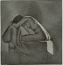 21 'Lucy' etching and aquatint, plate 15 x 14 cm 1988
