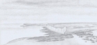 3 E52 'Seven Sisters from Belle Tout' pencil 24 x 42 cm 2012