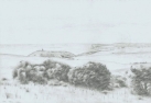5 E51 'Study for Belle Tout and Seaford Head etching' Pencil 29 x 42 cm 2012