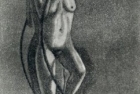 8 E49 'Lucy III' etching and aquatint, plate 20 x 12 cm 2005