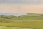 OL149 -sussex-downs-from-beachy-head-oil-on-canvas-30-x-60-cm-2008