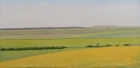 10 OL193 \'Wilmington Hill\' oil on canvas 25 x 50 cm 2015