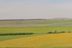 10 OL193 \'Wilmington Hill\' oil on canvas 25 x 50 cm 2015