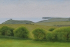 OL187-Belle-Tout-and-Seaford-Head-study-oil-on-canvas-17-x-40-cm-2013