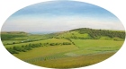 OL231-Cuckmere-Haven-and-Cradle-Hill-large-oval-oil-on-canvas-90-x-165-cm-2020