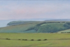 OL237-Seaford-Head-and-East-Dean-panorama-oil-on-canvas-20-x-80-cm-2021