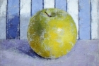 OSL095 \'Apple\' oil on canvas 13 x 15 cm 1995 (exhibited RA Summer exhibition)