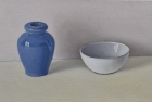 OSL224-Blue-and-white-on-cream-and-pink-oil-on-canvas-22-x-45-cm-2015