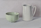 OSL340-Green-and-white-on-grey-and-pink-16.5-x-24.5-cm-2024